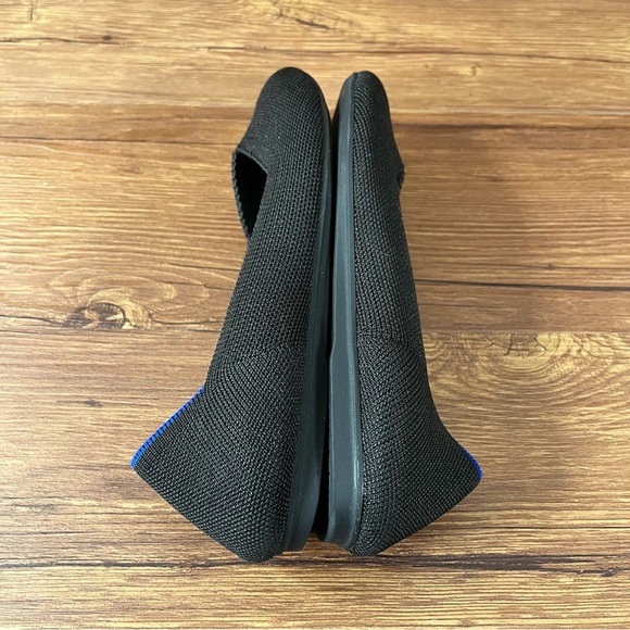 Rothy’s Black Slip-On Round Toe Flats Women’s Size 5.5 Shoes - Picture 6 of 10